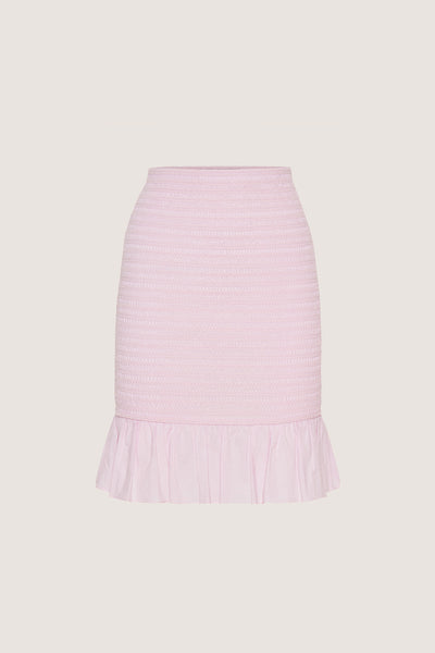Smock Frill Mini Skirt | Final Sale - Pink