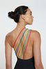 Spectrum Slice Mini Dress - Multi