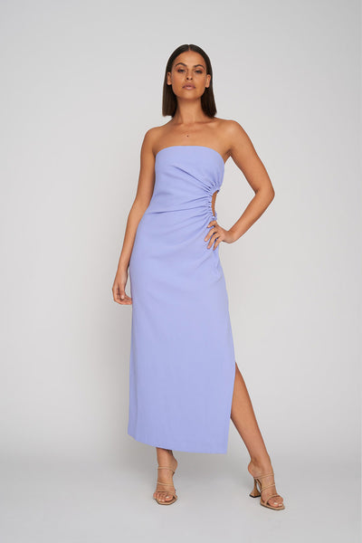Selena Strapless Dress | Final Sale - Violet
