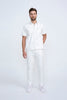 Stanly Short Sleeve Jean Shirt | Final Sale - White