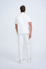 Stanly Short Sleeve Jean Shirt | Final Sale - White