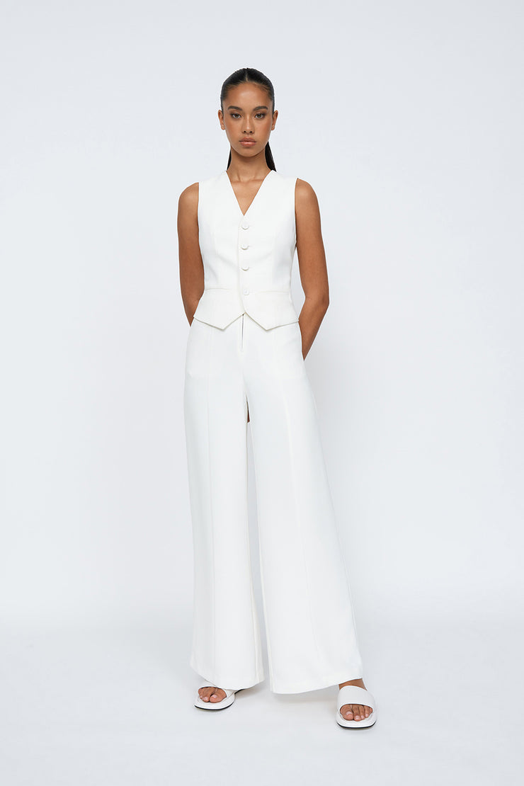 Stevie Flare Pant | Final Sale - Ivory