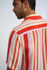Sundial Stripe Shirt | Final Sale - Red Lilac White