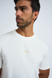 Sun Flower Tee - Ivory Lime