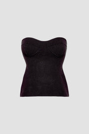 Penny Strapless Top | Final Sale - Black
