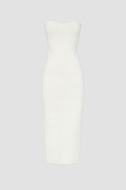 Penny Strapless Dress | Final Sale - Ivory