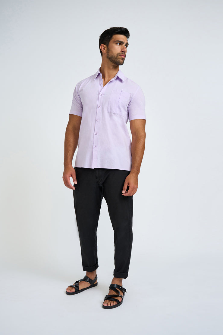 Christo Shirt | Final Sale - Lilac