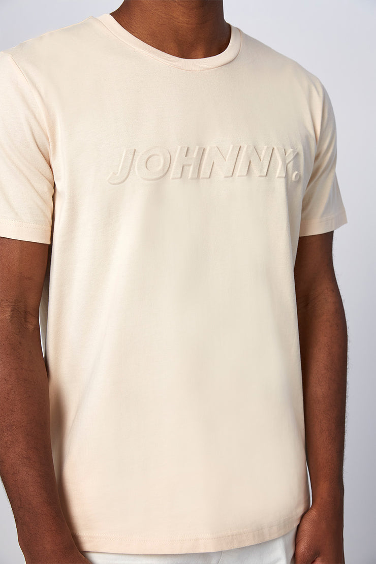 3D Johnny Tee | Final Sale - Bone
