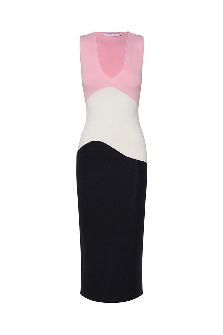 Tess Tri Colour Midi | Final Sale