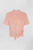 Terry Tie Tee - Pink | Final Sale