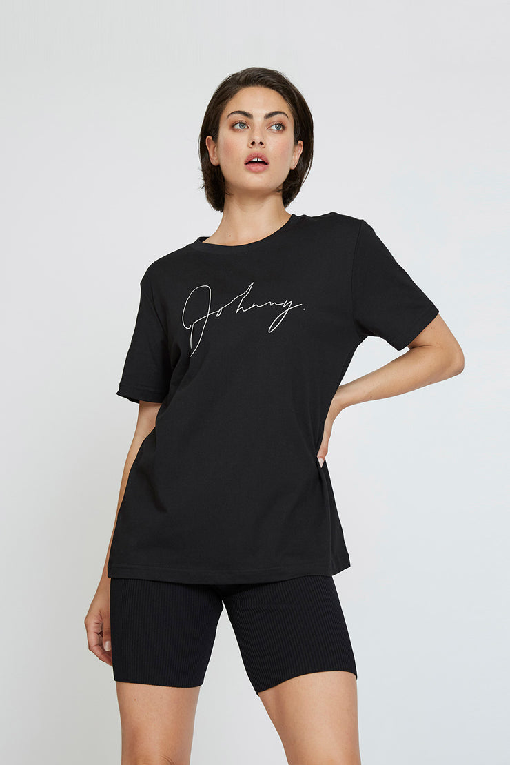 UNISEX Autograph Tee | Final Sale - Black