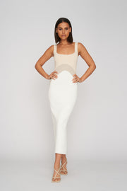 Sand Drift Midi Dress