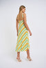 Verona Stripe Knit Dress| Final Sale  - Orange Green Multi