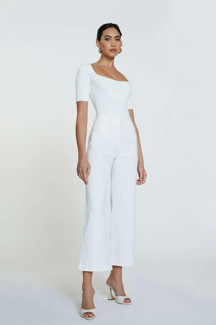 Janette Wide Leg Jean | Final Sale