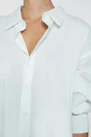 Mason Cotton Shirt - White