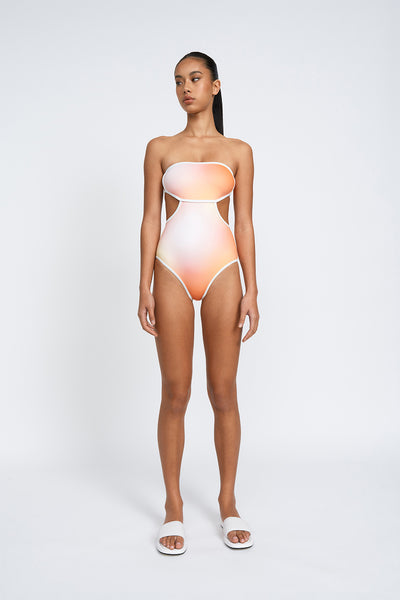 Zia Strapless One Piece | Final Sale - Multi
