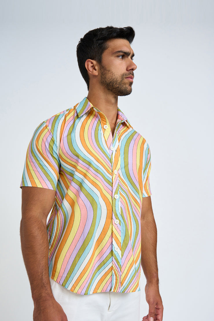 Ziggy Sun Shirt | Final Sale - Rainbow