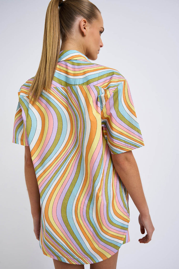 Ziggy Sun Shirt | Final Sale  - Rainbow