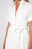 Patricia Midi Dress | Final Sale - White
