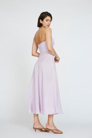 Billie Strapless Dress - Lilac | Final Sale