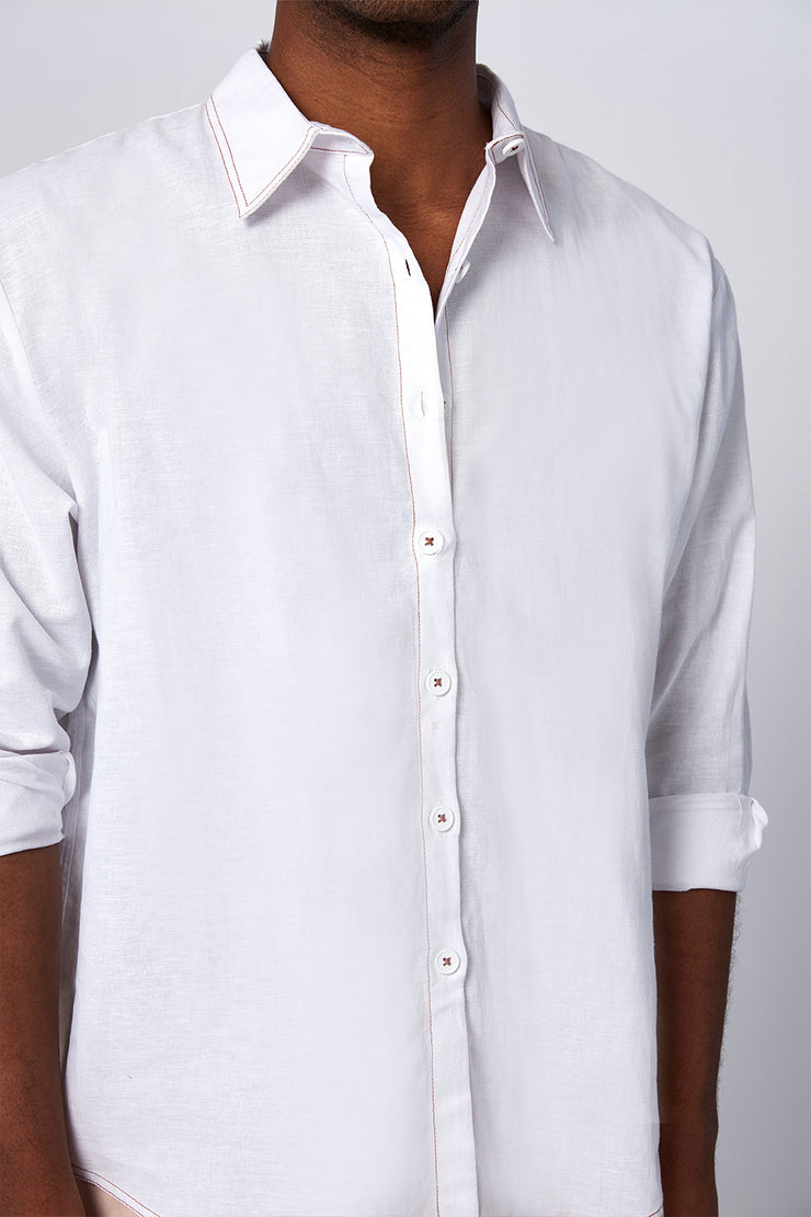 Unisex Oscar Linen Shirt