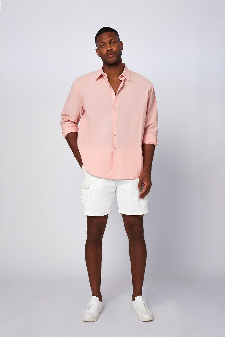 Mason Cotton Shirt - Pink